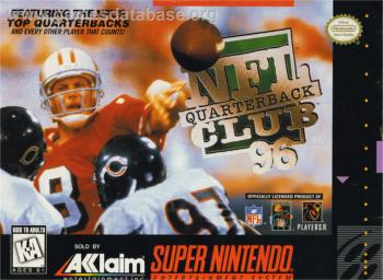 Cover NFL Quarterback Club '96 for Super Nintendo